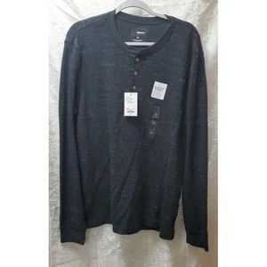 Men’s Sonoma BLACK Long Sleeve‎ Thermal Top XL NWT
